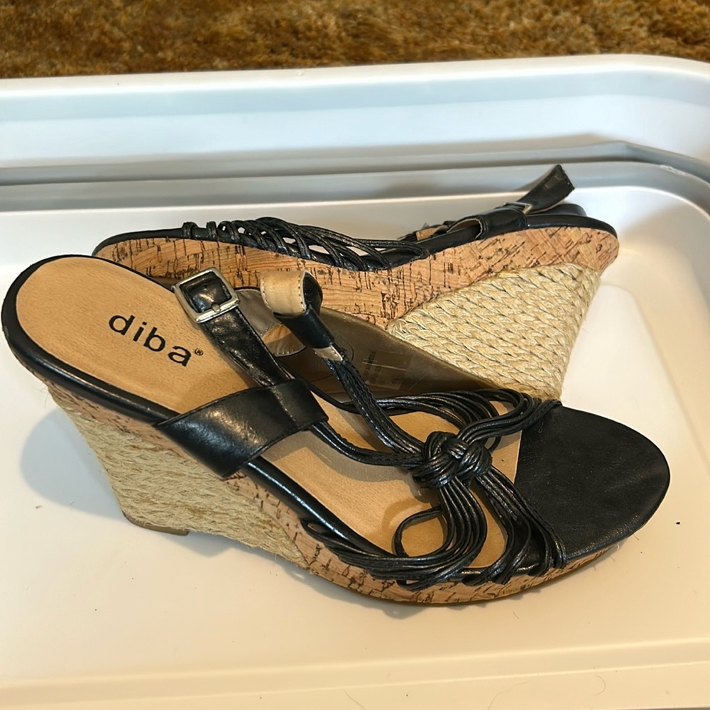 Diba strappy wedges
